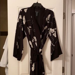 Silk kimono jacket